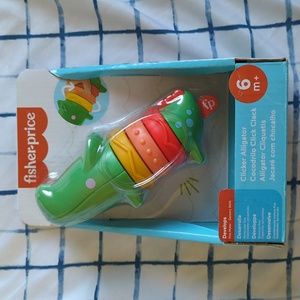 Fisher Price clicking alligator for fine motor and sensory skills